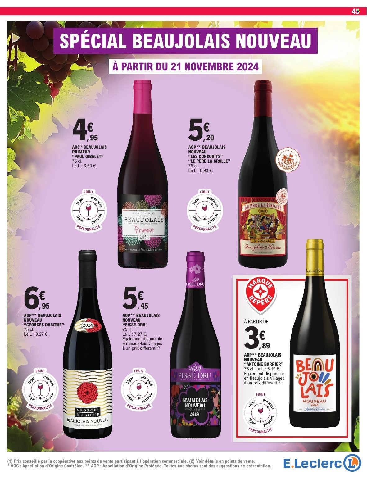 Catalogue E.Leclerc - 19/11/2024 - 30/11/2024. Page 45