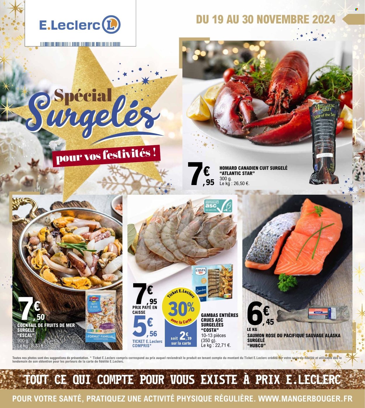 Catalogue E.Leclerc - 19/11/2024 - 30/11/2024. Page 1