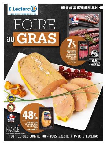 Catalogue E.Leclerc - 19/11/2024 - 23/11/2024.