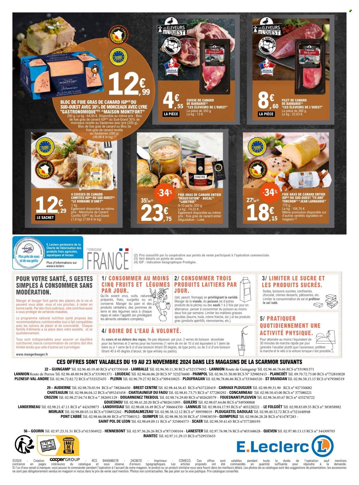 Catalogue E.Leclerc - 19/11/2024 - 23/11/2024. Page 4