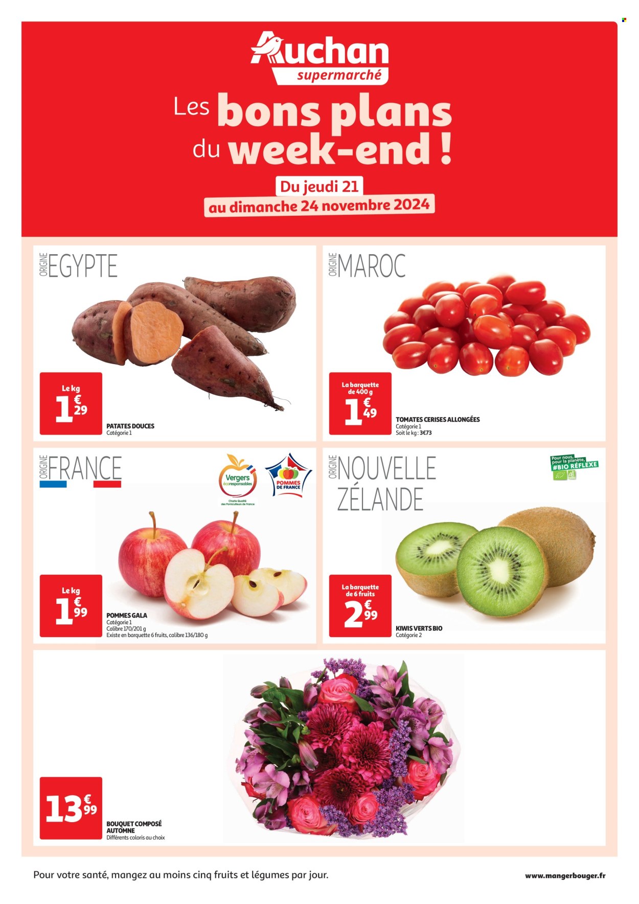 Catalogue Auchan - 21/11/2024 - 24/11/2024. Page 1