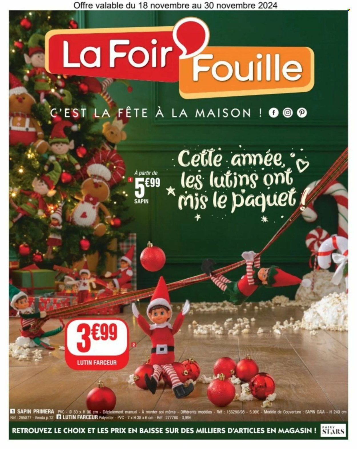 Catalogue La Foir'Fouille - 18/11/2024 - 30/11/2024. Page 1