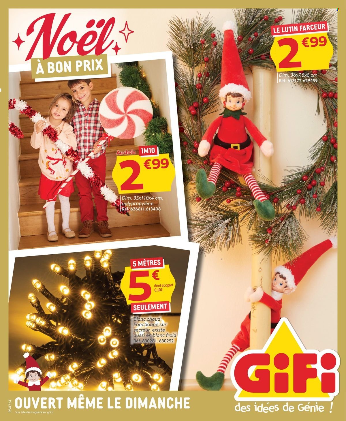Catalogue GiFi - 19/11/2024 - 27/11/2024. Page 1