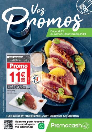 Catalogue Promocash - 17/11/2024 - 21/11/2024.