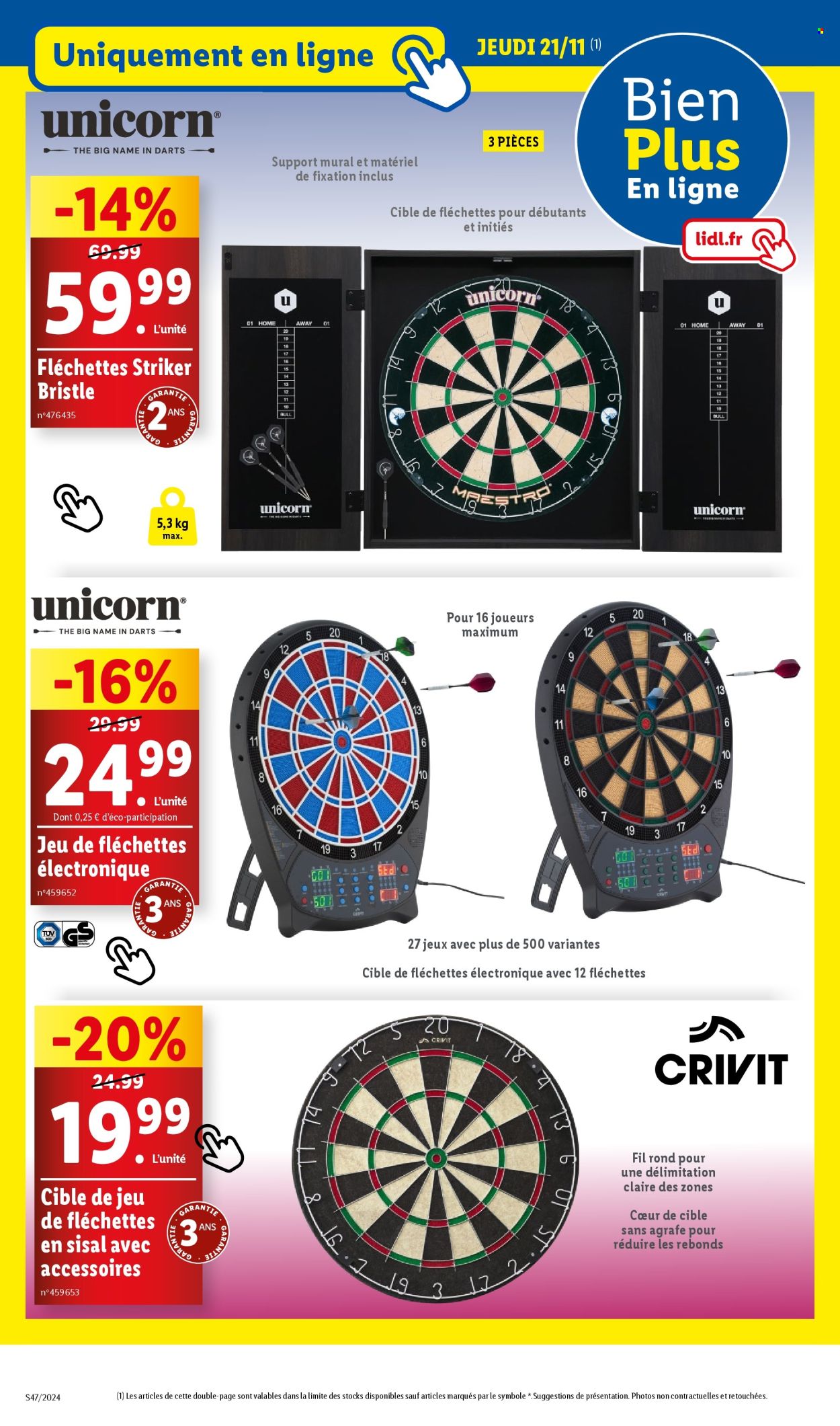 Catalogue Lidl - 21/11/2024 - 25/11/2024. Page 20