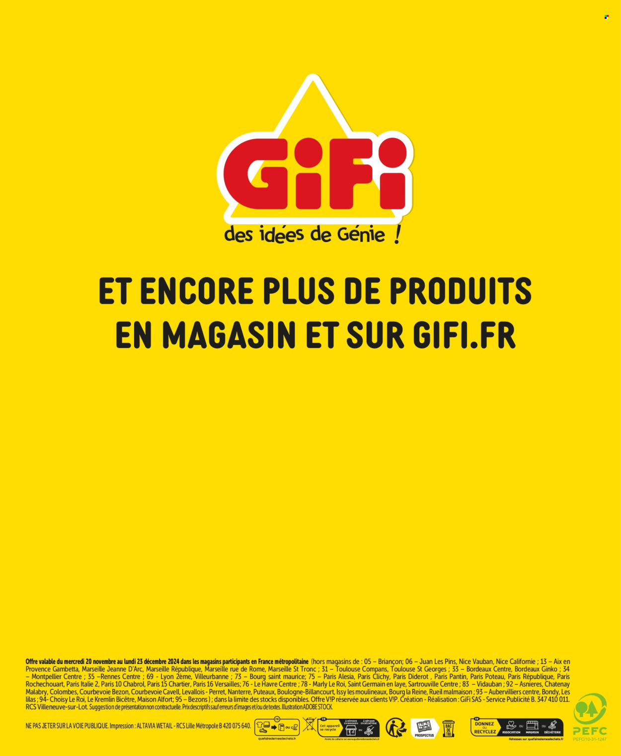 Catalogue GiFi - 20/11/2024 - 23/11/2024. Page 17