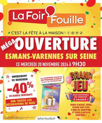 Catalogue La Foir'Fouille - 20/11/2024 - 03/12/2024.