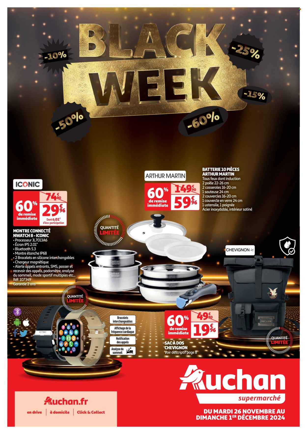 Catalogue Auchan - 26/11/2024 - 01/12/2024. Page 1