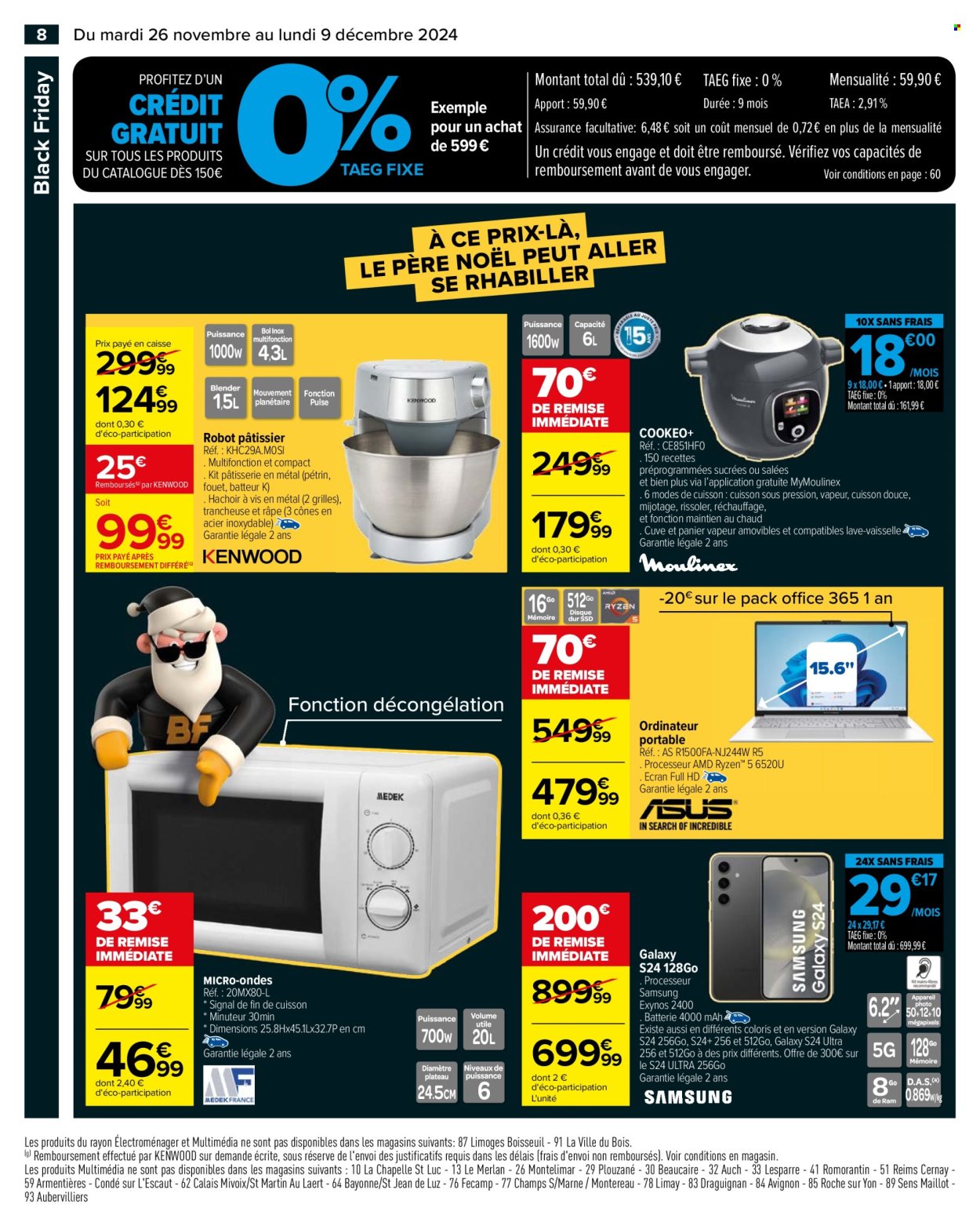Catalogue Carrefour Hypermarchés - 26/11/2024 - 09/12/2024. Page 12
