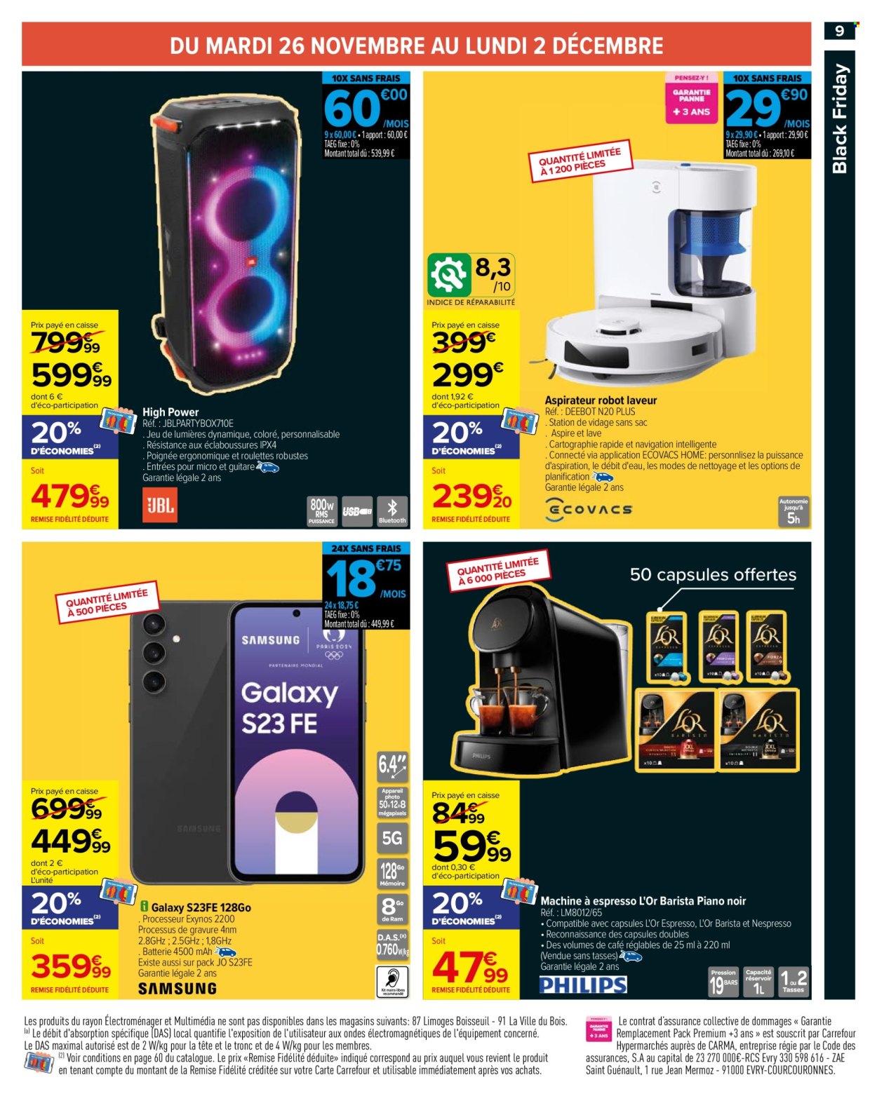 Catalogue Carrefour Hypermarchés - 26/11/2024 - 09/12/2024. Page 13