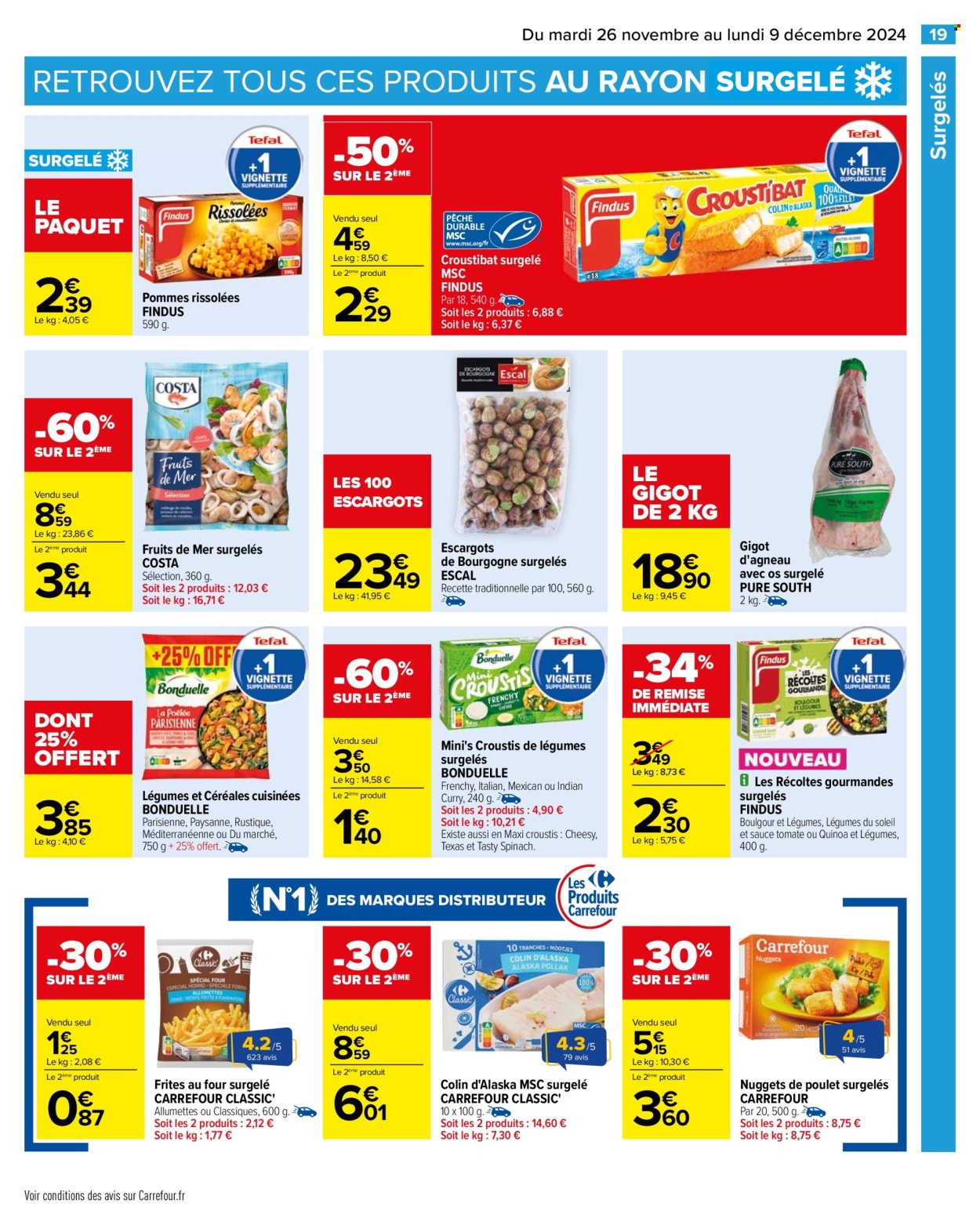 Catalogue Carrefour Hypermarchés - 26/11/2024 - 09/12/2024. Page 23