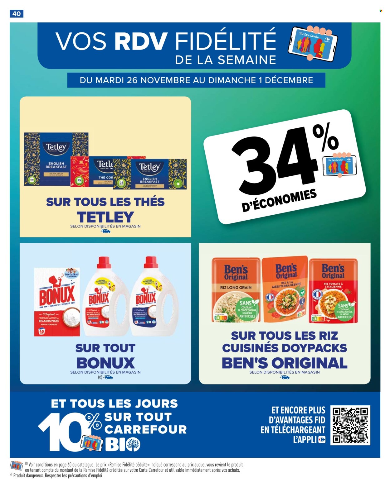 Catalogue Carrefour Hypermarchés - 26/11/2024 - 09/12/2024. Page 44