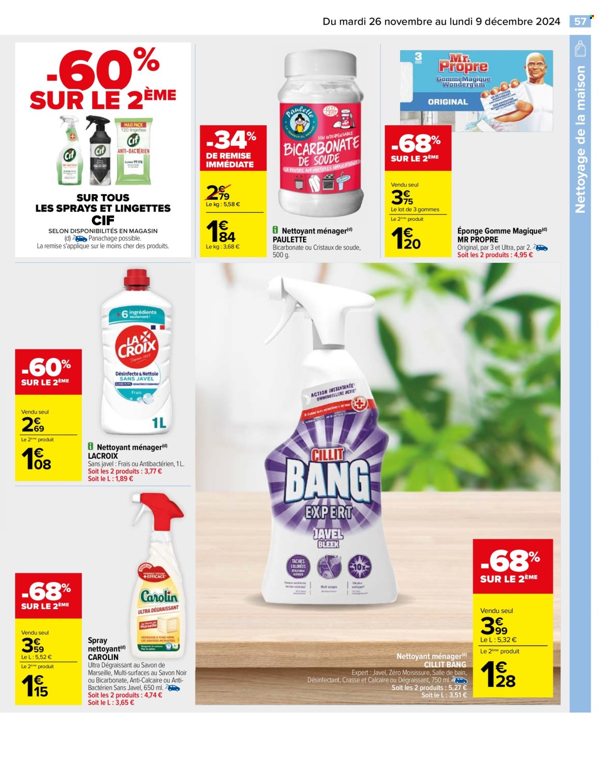 Catalogue Carrefour Hypermarchés - 26/11/2024 - 09/12/2024. Page 61