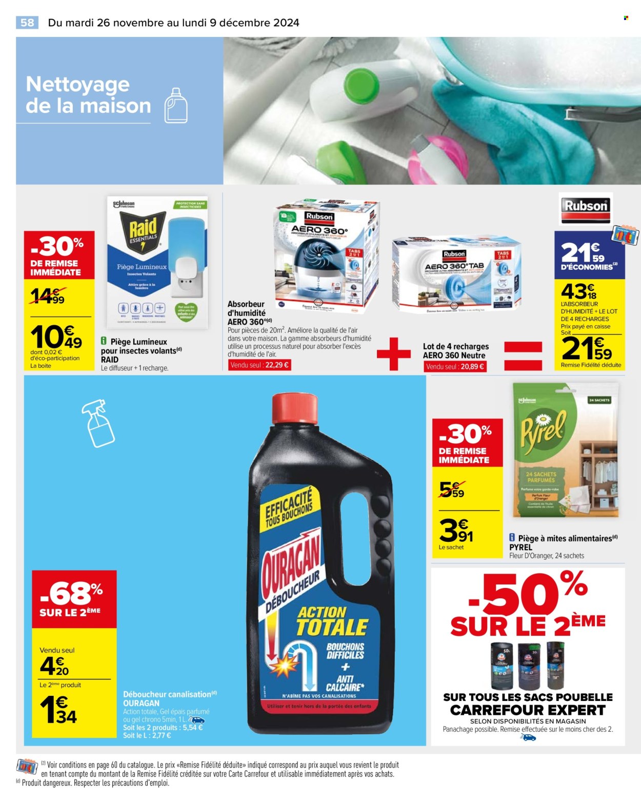 Catalogue Carrefour Hypermarchés - 26/11/2024 - 09/12/2024. Page 62