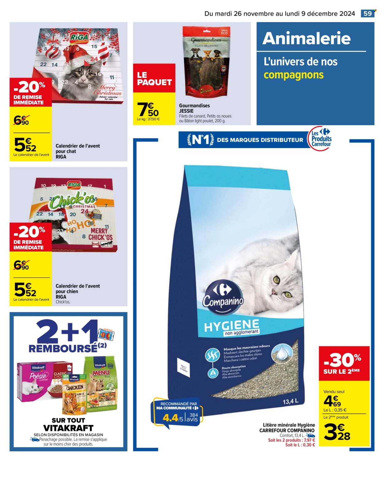 Catalogue Carrefour Hypermarchés - 26/11/2024 - 09/12/2024. Page 63