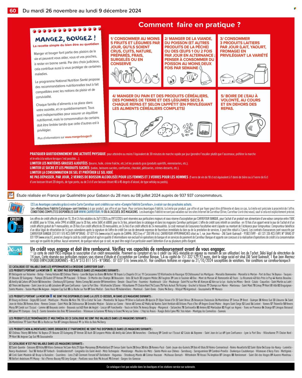 Catalogue Carrefour Hypermarchés - 26/11/2024 - 09/12/2024. Page 64
