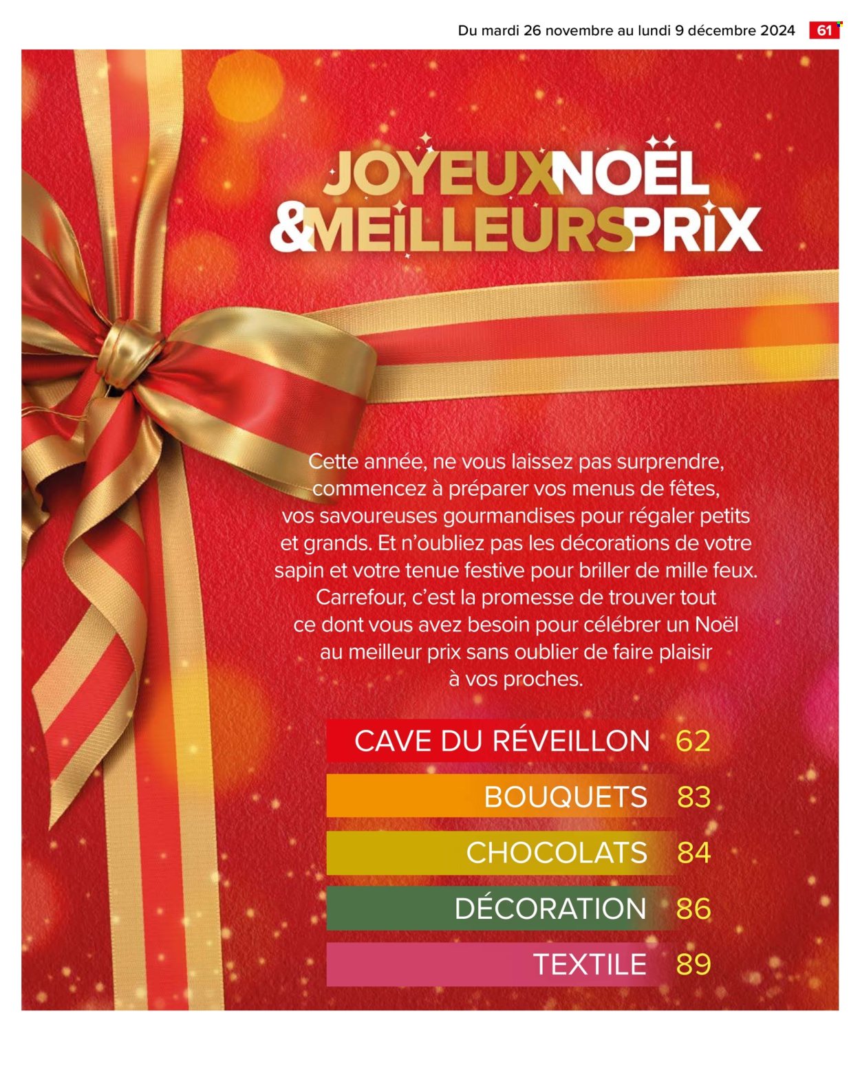 Catalogue Carrefour Hypermarchés - 26/11/2024 - 09/12/2024. Page 65