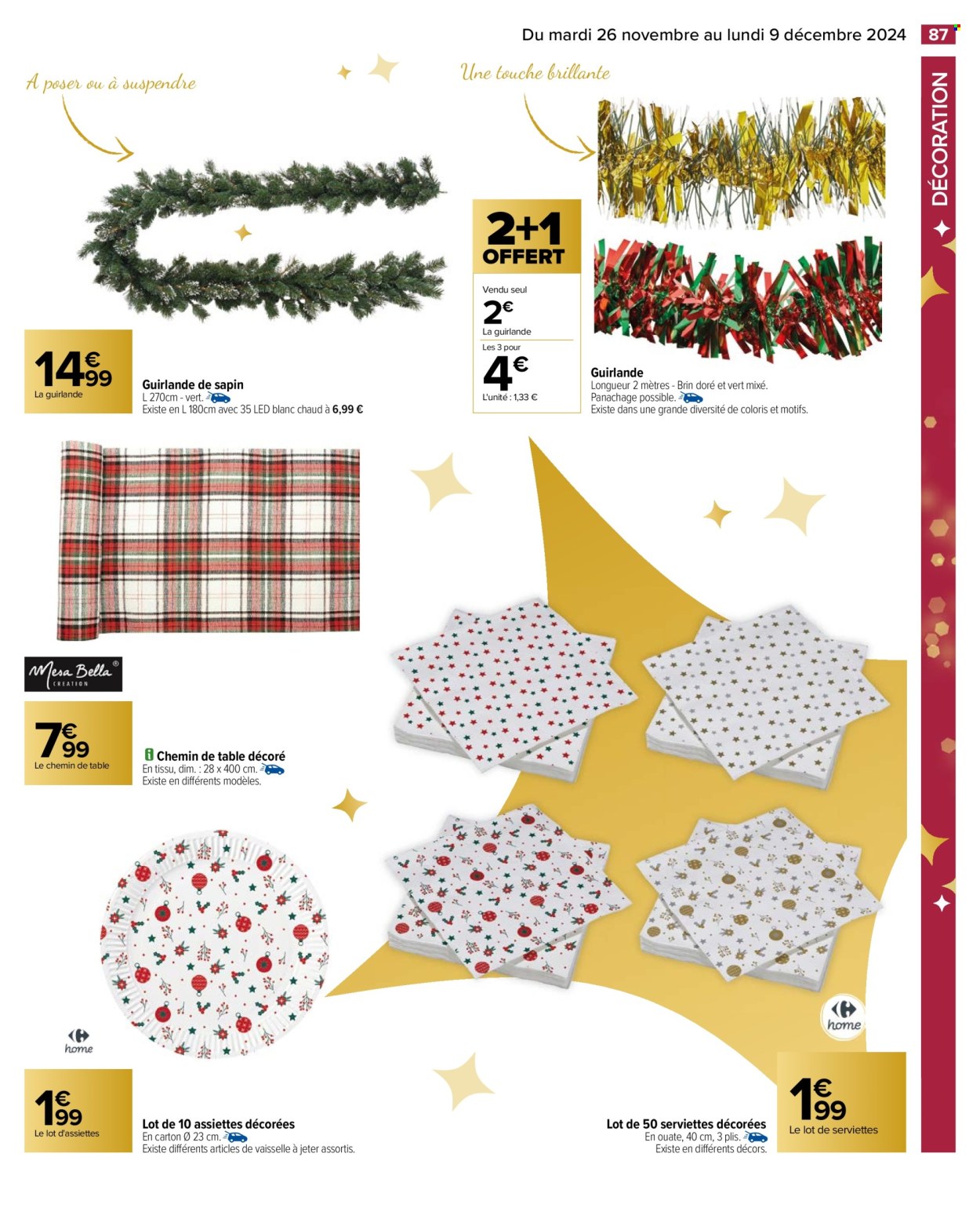 Catalogue Carrefour Hypermarchés - 26/11/2024 - 09/12/2024. Page 91