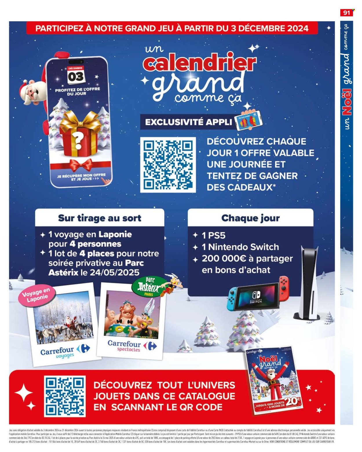 Catalogue Carrefour Hypermarchés - 26/11/2024 - 09/12/2024. Page 95