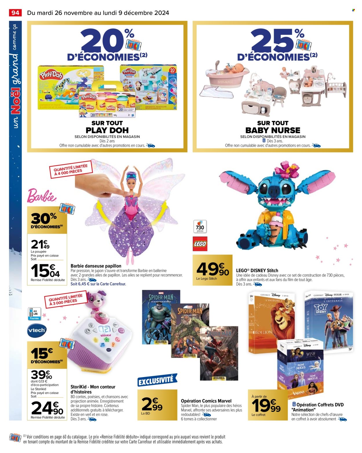 Catalogue Carrefour Hypermarchés - 26/11/2024 - 09/12/2024. Page 98