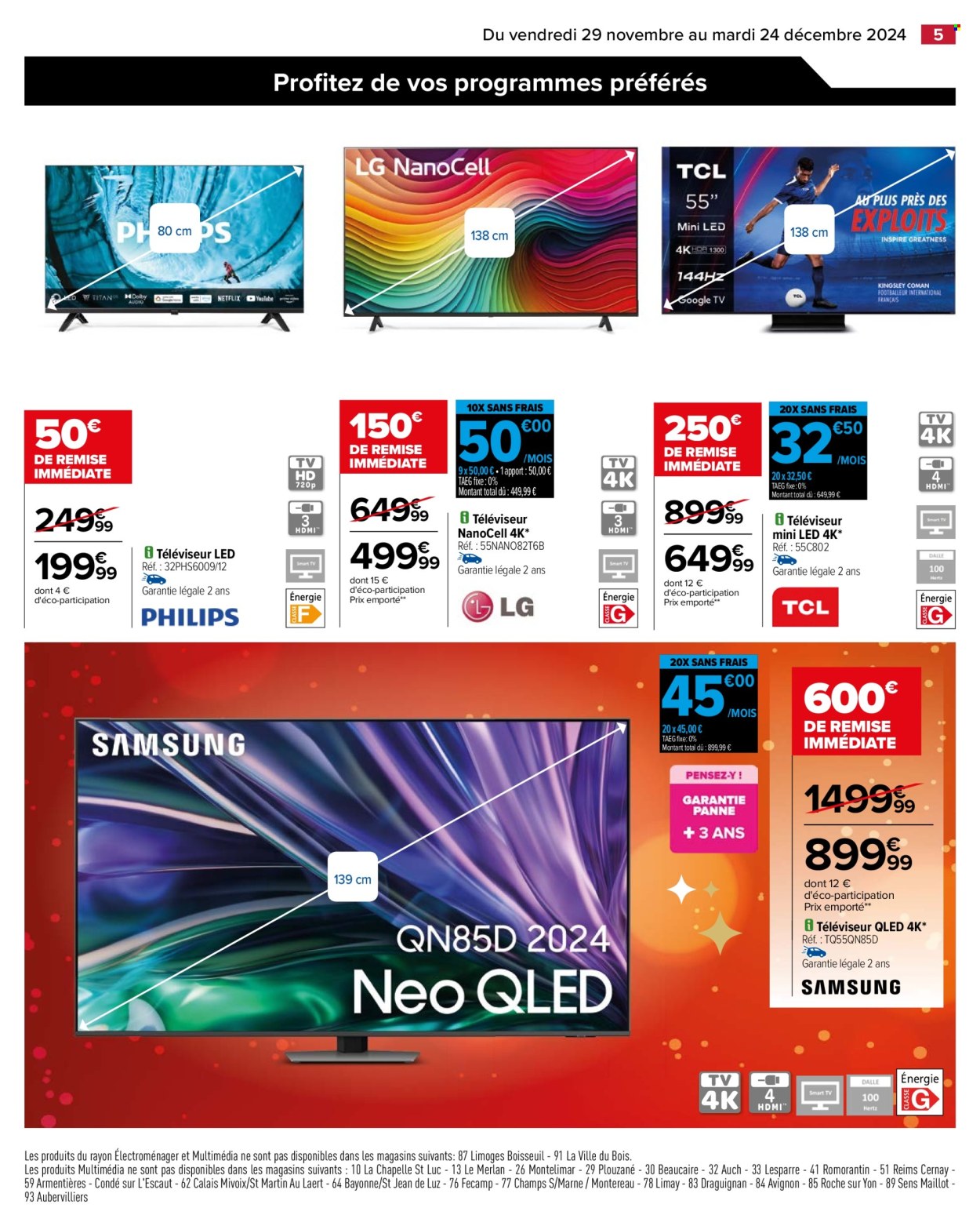 Catalogue Carrefour Hypermarchés - 29/11/2024 - 24/12/2024. Page 7