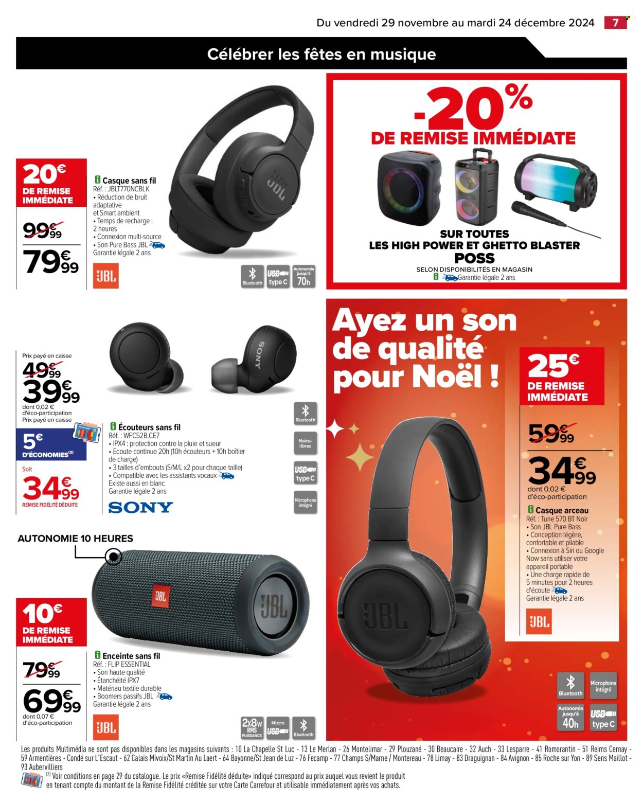 Catalogue Carrefour Hypermarchés - 29/11/2024 - 24/12/2024. Page 9