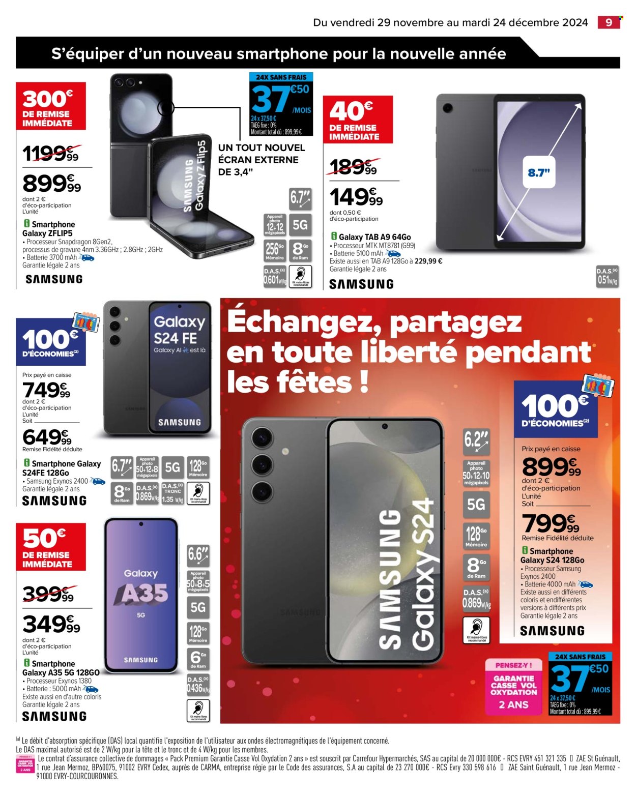 Catalogue Carrefour Hypermarchés - 29/11/2024 - 24/12/2024. Page 11