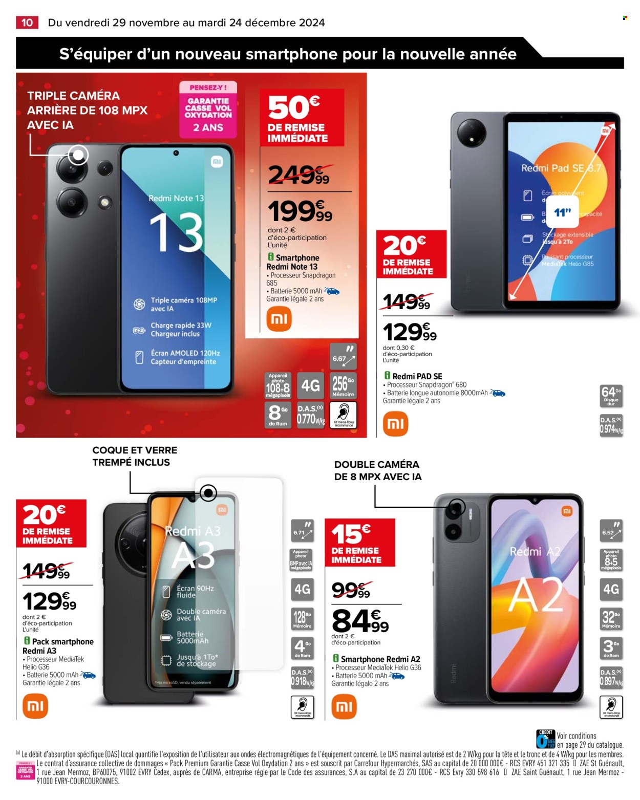 Catalogue Carrefour Hypermarchés - 29/11/2024 - 24/12/2024. Page 12