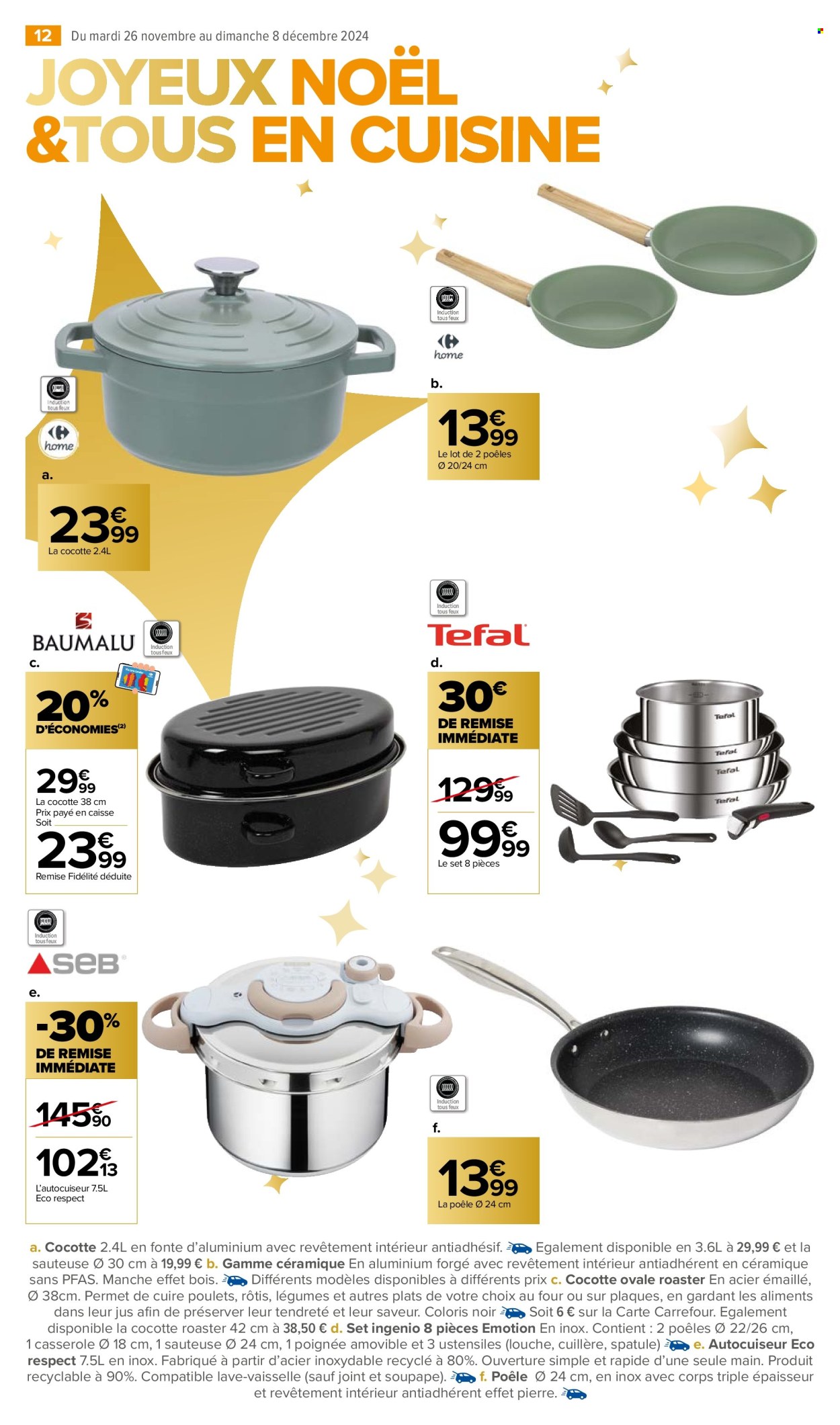 Catalogue Carrefour Market - 26/11/2024 - 08/12/2024. Page 12