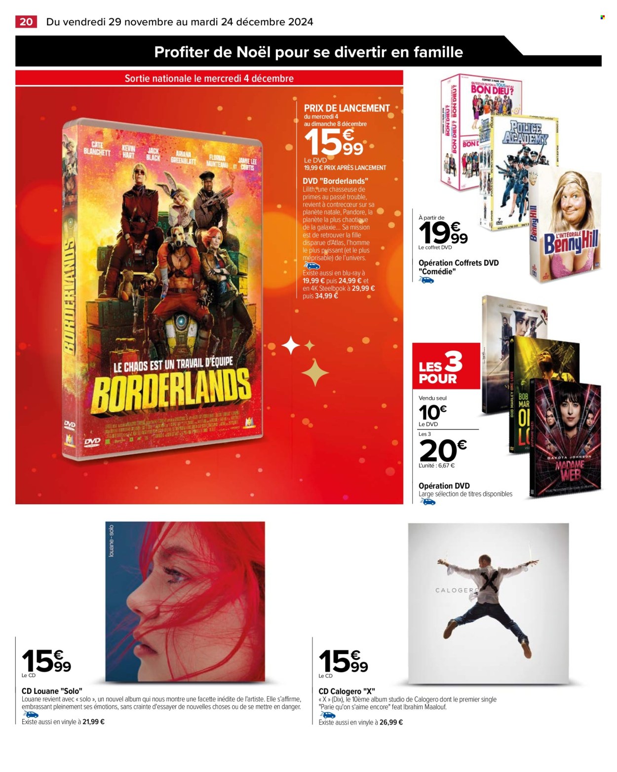 Catalogue Carrefour Hypermarchés - 29/11/2024 - 24/12/2024. Page 22