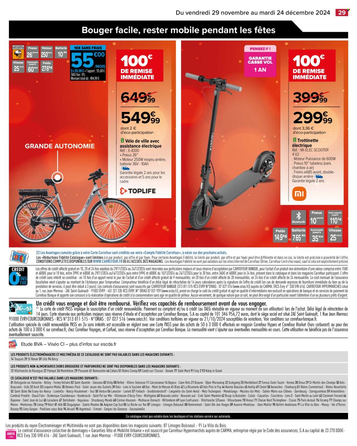 Catalogue Carrefour Hypermarchés - 29/11/2024 - 24/12/2024. Page 31