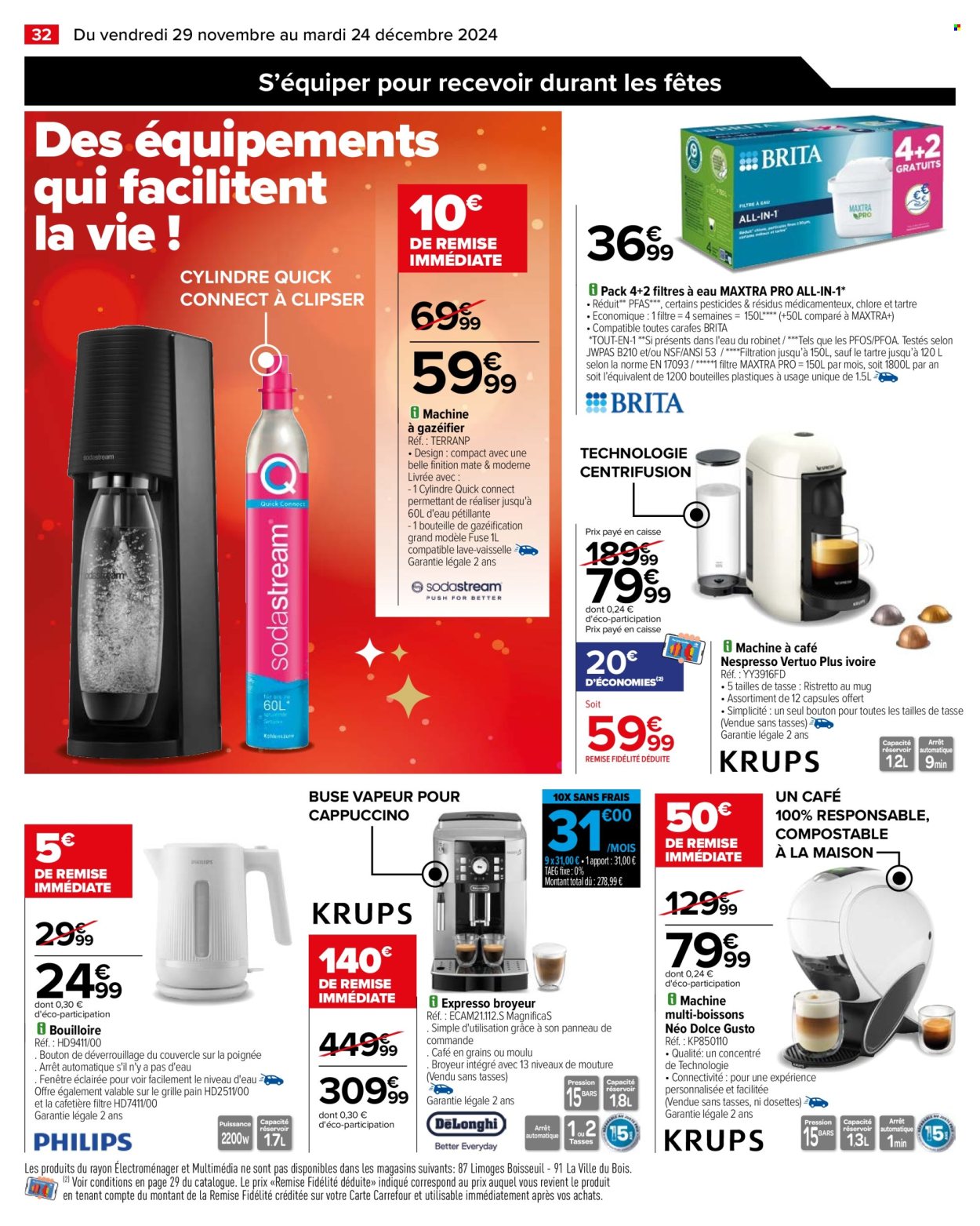 Catalogue Carrefour Hypermarchés - 29/11/2024 - 24/12/2024. Page 34