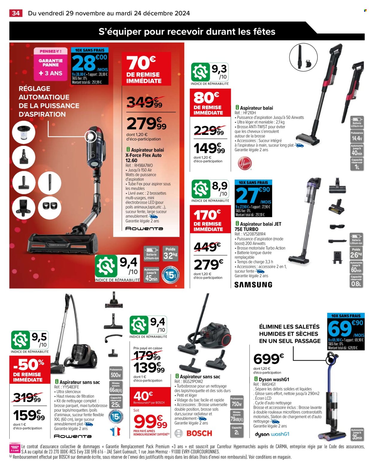 Catalogue Carrefour Hypermarchés - 29/11/2024 - 24/12/2024. Page 36