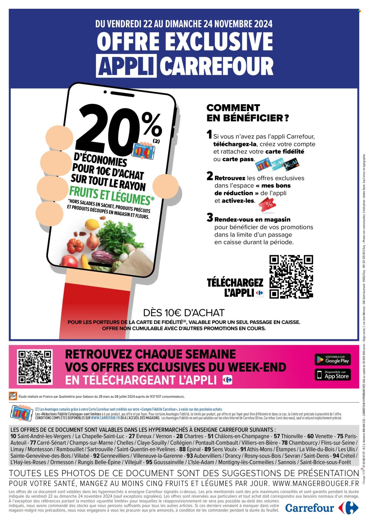 Catalogue Carrefour Hypermarchés - 22/11/2024 - 24/11/2024. Page 2