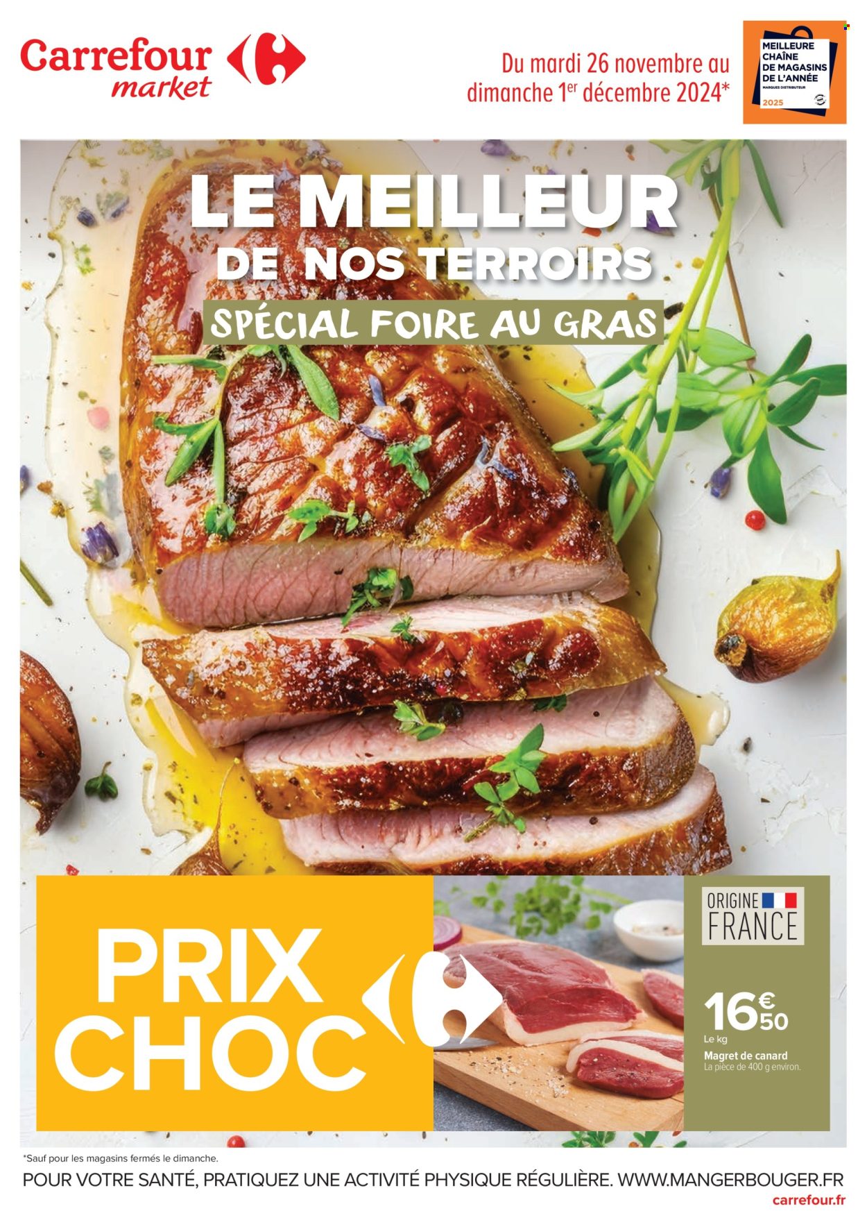 Catalogue Carrefour Market - 26/11/2024 - 01/12/2024. Page 1