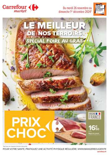 Catalogue Carrefour Market - 26/11/2024 - 01/12/2024.