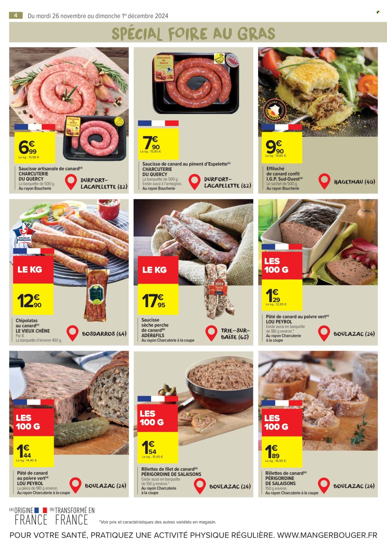 Catalogue Carrefour Market - 26/11/2024 - 01/12/2024. Page 4