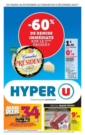 Catalogue HYPER U - 26/11/2024 - 08/12/2024.