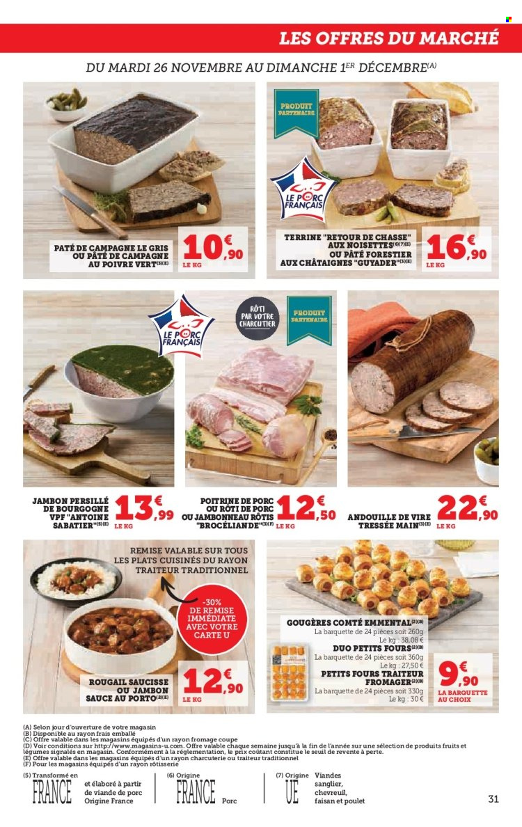 Catalogue SUPER U - 26/11/2024 - 08/12/2024. Page 31