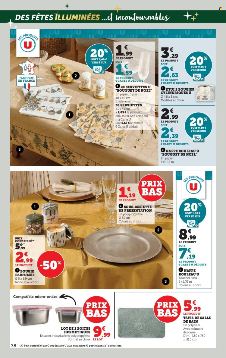 Catalogue SUPER U - 26/11/2024 - 08/12/2024. Page 38