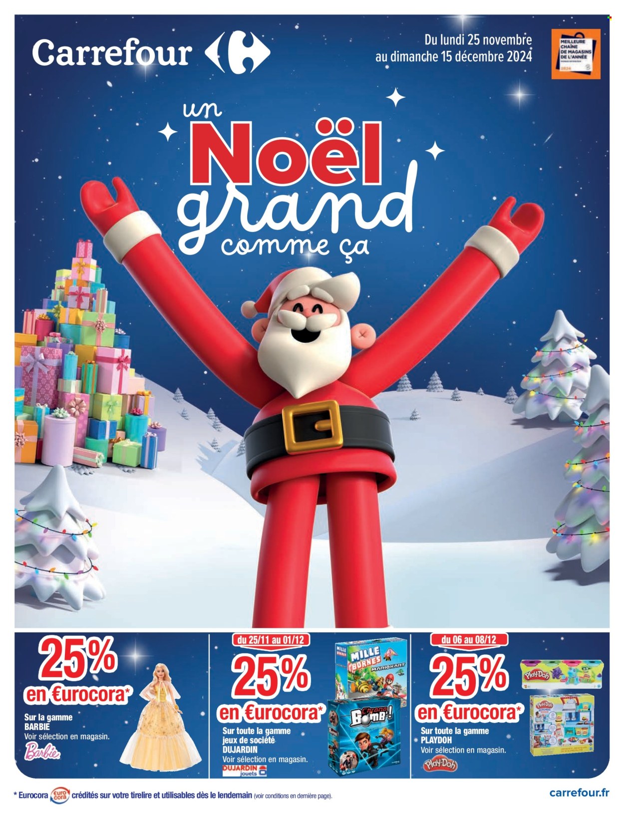 Catalogue Carrefour Hypermarchés - 25/11/2024 - 15/12/2024. Page 1