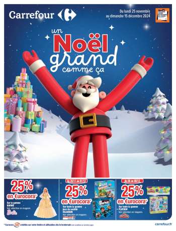 Catalogue Carrefour Hypermarchés - 25/11/2024 - 15/12/2024.