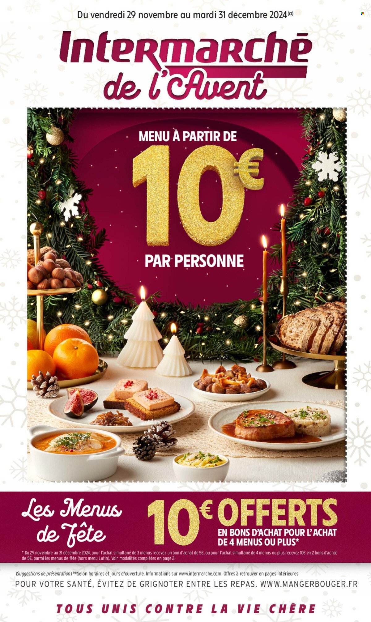 Catalogue Intermarché - 29/11/2024 - 31/12/2024. Page 1