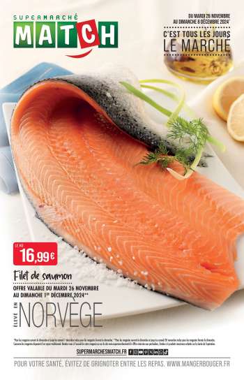 Catalogue Supermarché Match - 25/11/2024 - 08/12/2024.