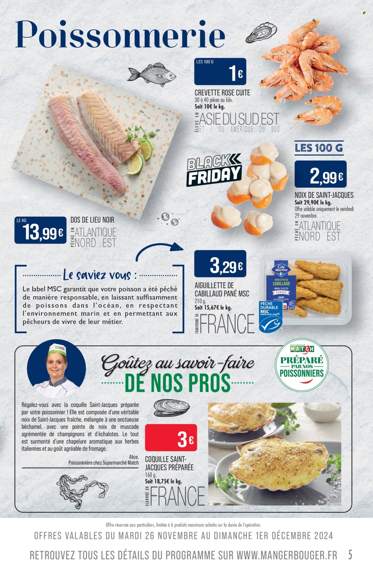 Catalogue Supermarché Match - 26/11/2024 - 08/12/2024. Page 5