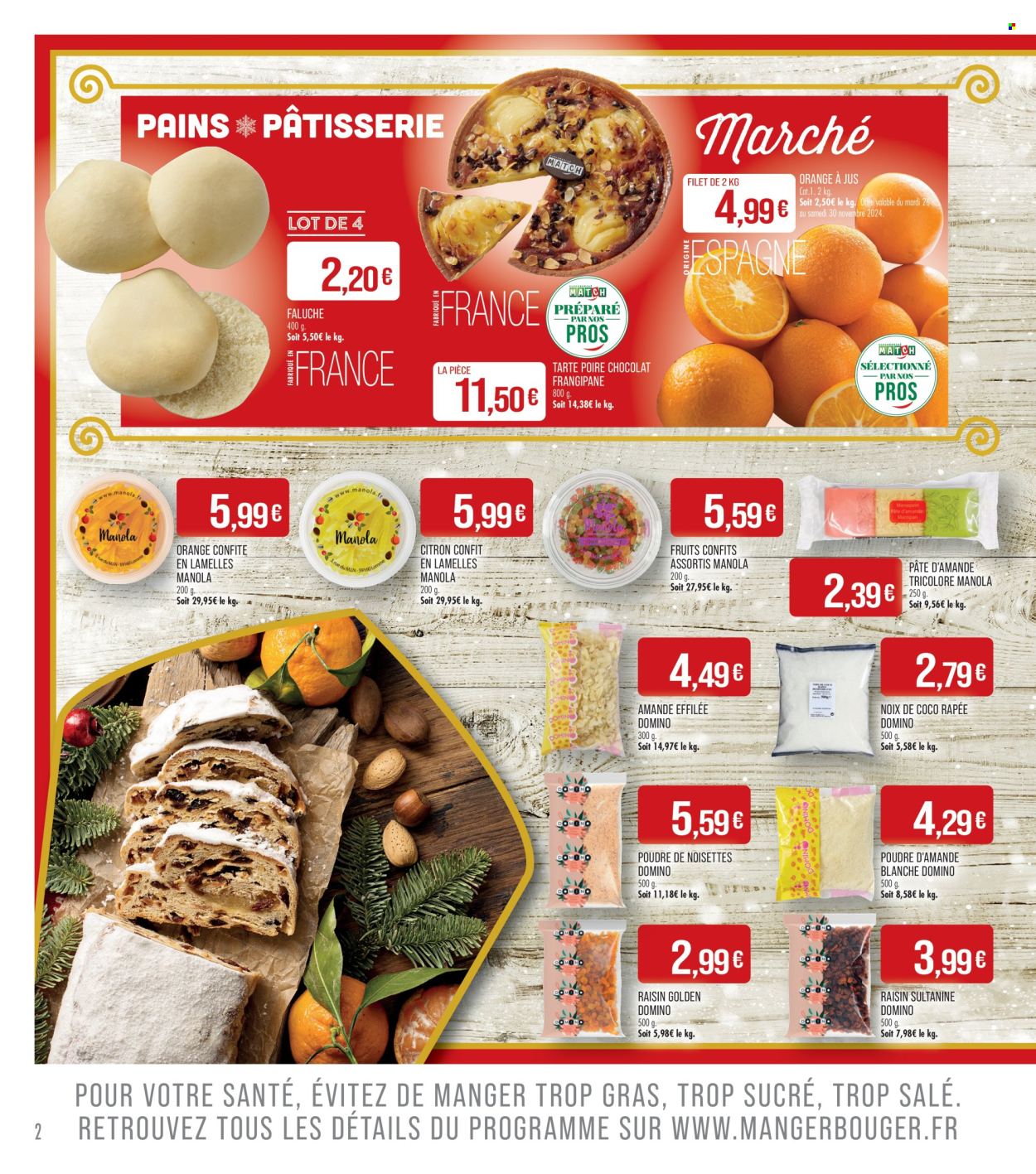 Catalogue Supermarché Match - 26/11/2024 - 08/12/2024. Page 2