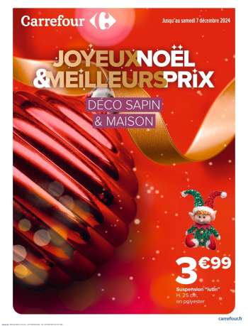 Catalogue Carrefour Hypermarchés - 26/11/2024 - 07/12/2024.