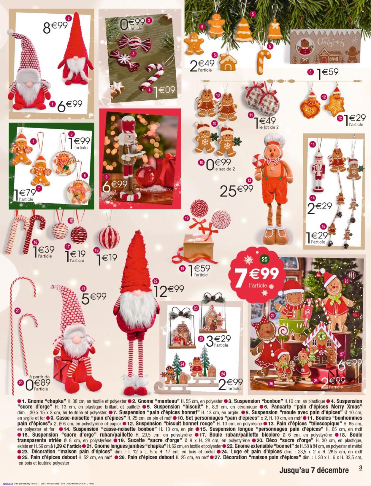Catalogue Carrefour Hypermarchés - 23/11/2024 - 07/12/2024. Page 3