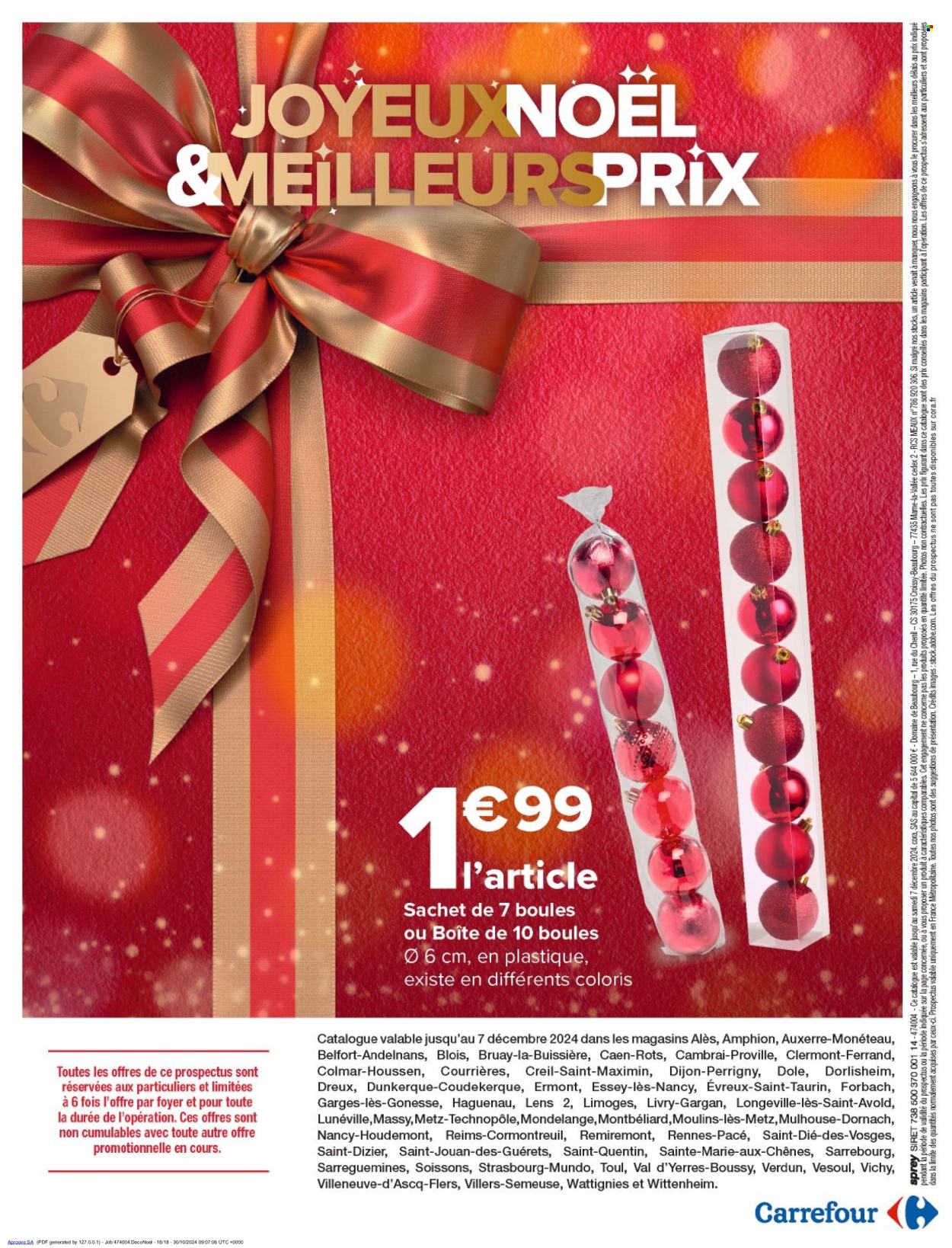 Catalogue Carrefour Hypermarchés - 23/11/2024 - 07/12/2024. Page 18