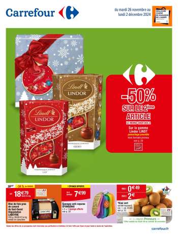 Catalogue Carrefour Hypermarchés - 26/11/2024 - 02/12/2024.